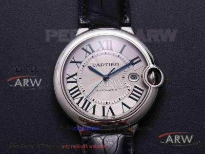 V9 Factory Cartier Ballon Bleu 42mm W6901351 Silver Dial Swiss Cal.1847 Automatic Watch